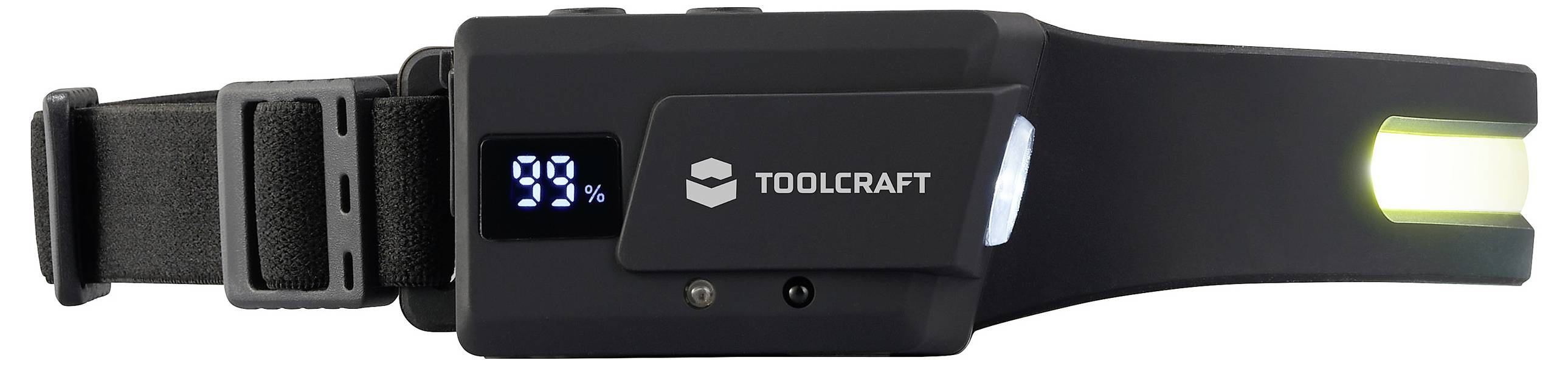 Налобний ліхтар TOOLCRAFT, 320 лм, 8 год, 84 г