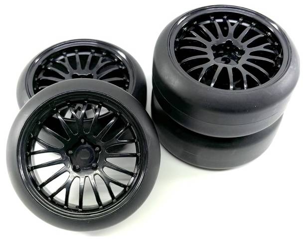 Колесо для дрифту Absima 1:10, чорне, 4 шт.