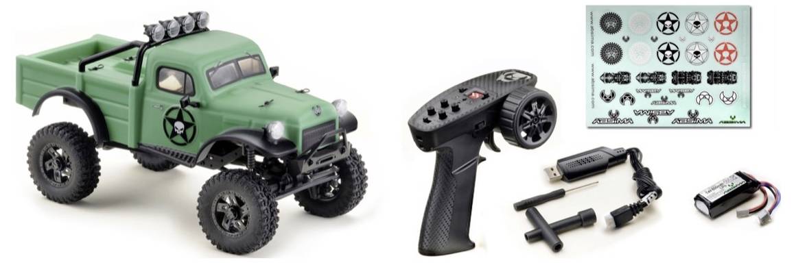 Модель автомобіля RC Hobby Plus Power WagonV2 з матовою 2,4 ГГц