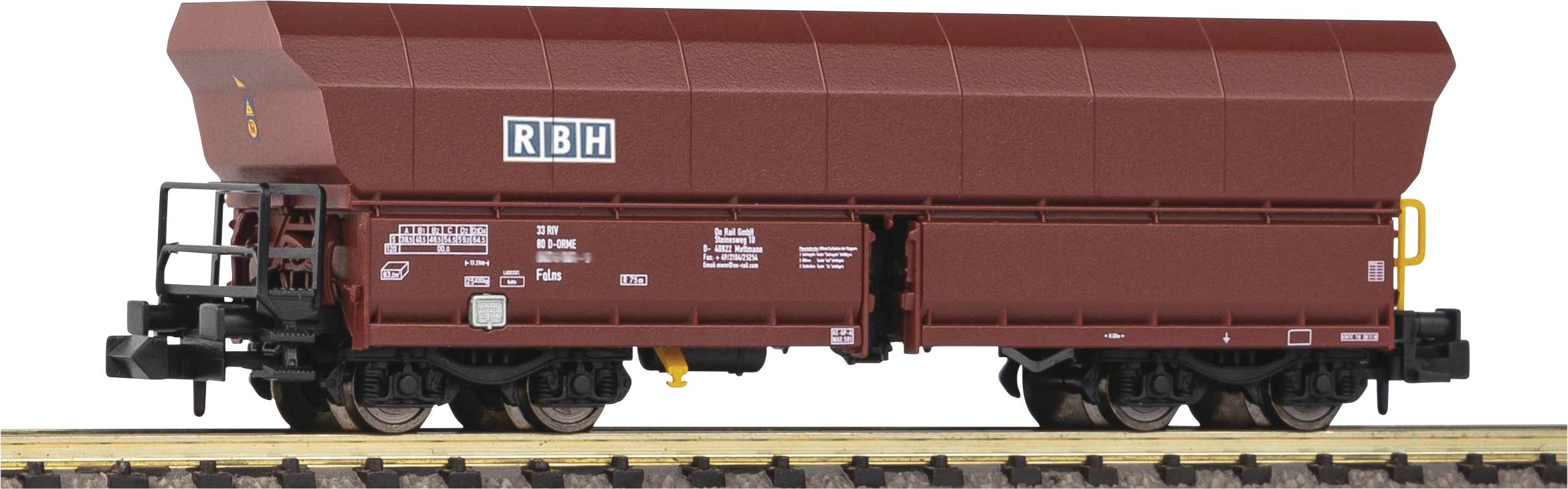 Закритий вантажний вагон Piko N 40719 N Вантажний вагон Falns від RBH