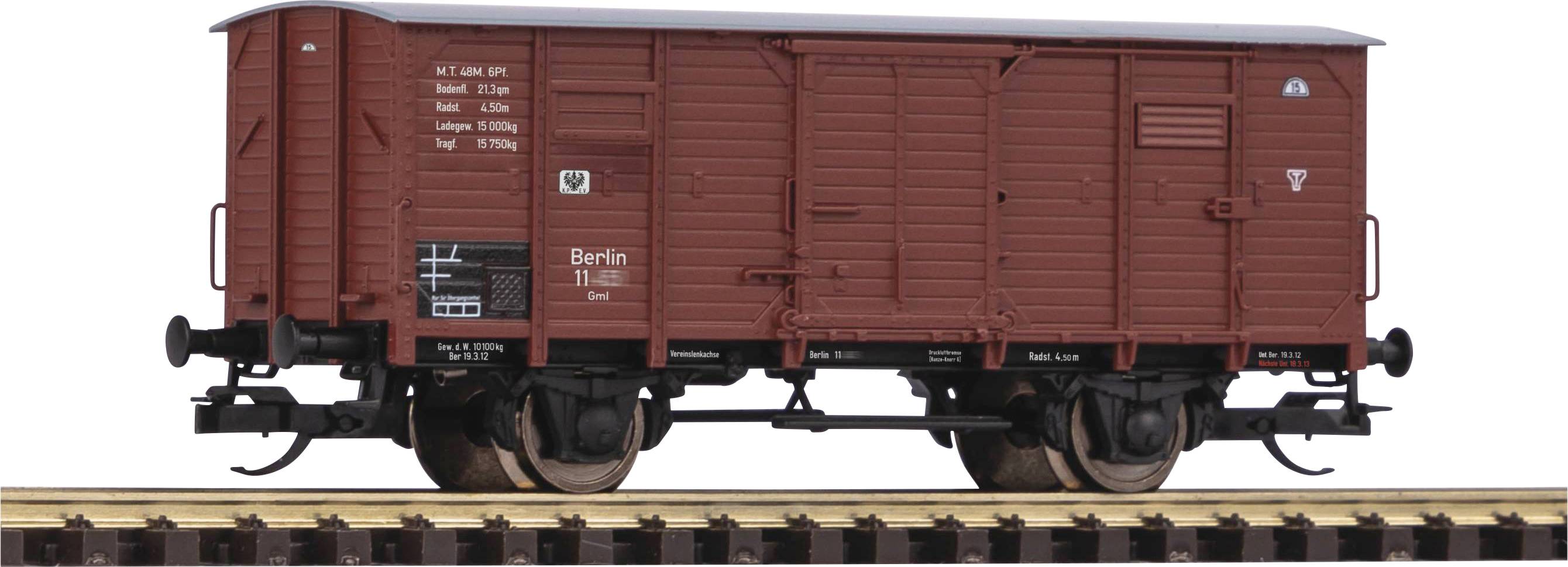 Критий вантажний вагон Piko TT 47774 TT KPEV