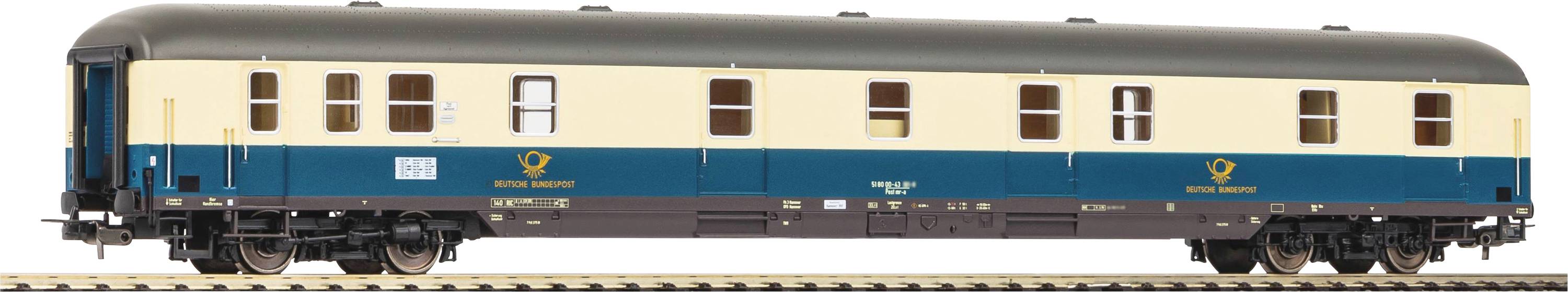 Легковий автомобіль Piko H0 53389 H0 Post Car бежево-чорний DB