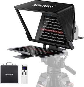 Neewer X14PRO Teleprompter mit Fernbedienung und Case  35.6 cm 14 cal