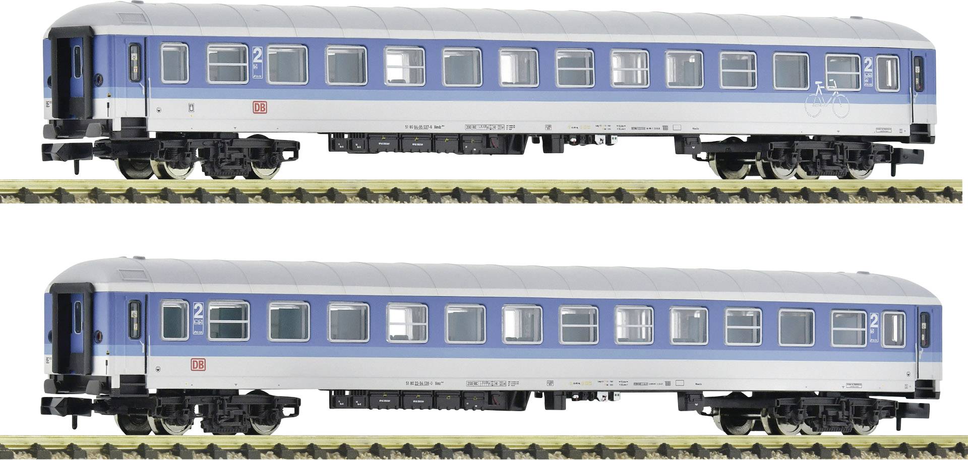 Fleischmann 6260025 N Пасажирський автобус, набір з 2 предметів 2: Пасажирський автобус 