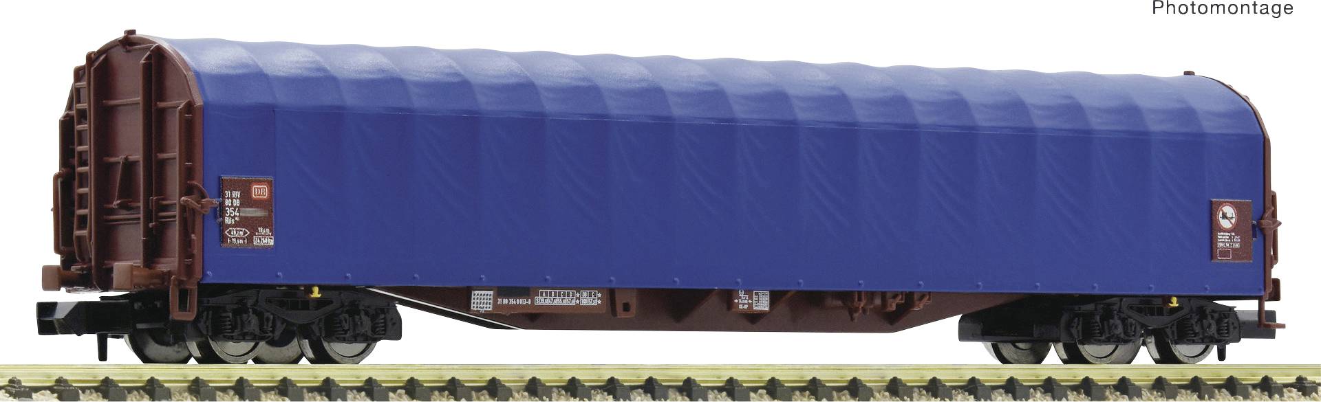 Fleischmann 6660113 Розсувний брезентовий вагон N Rilns DB