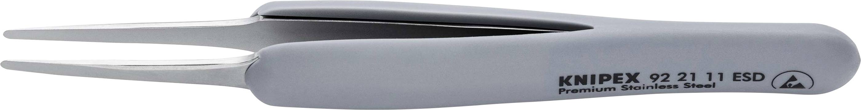 Пінцет прецизійний Knipex ESD 92 21 11 ESD 123 мм