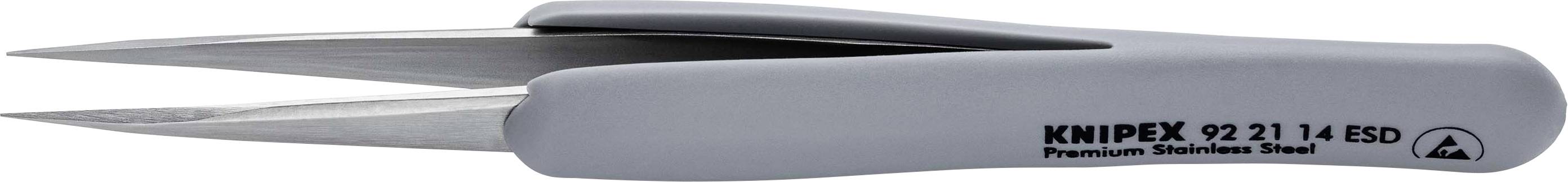 Пінцет прецизійний Knipex ESD 92 21 14 ESD 130 мм