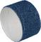 Niebieski cylinder do szlifowania powierzchni, przeznaczony do maszyn warsztatowych, o szorstkiej ziarnistości, zapewniający skuteczne szlifowanie różnych powierzchni.