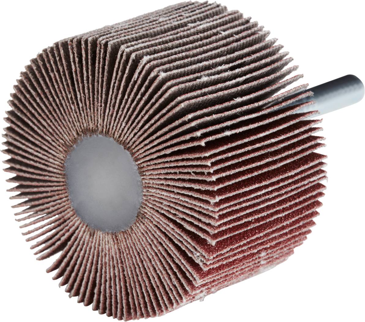 Narzędzie szlifierskie: Cylindryczna tarcza szlifierska z promieniowymi lamelami wykonanymi z papieru ściernego. Stosowane do precyzyjnego szlifowania i wygładzania powierzchni.