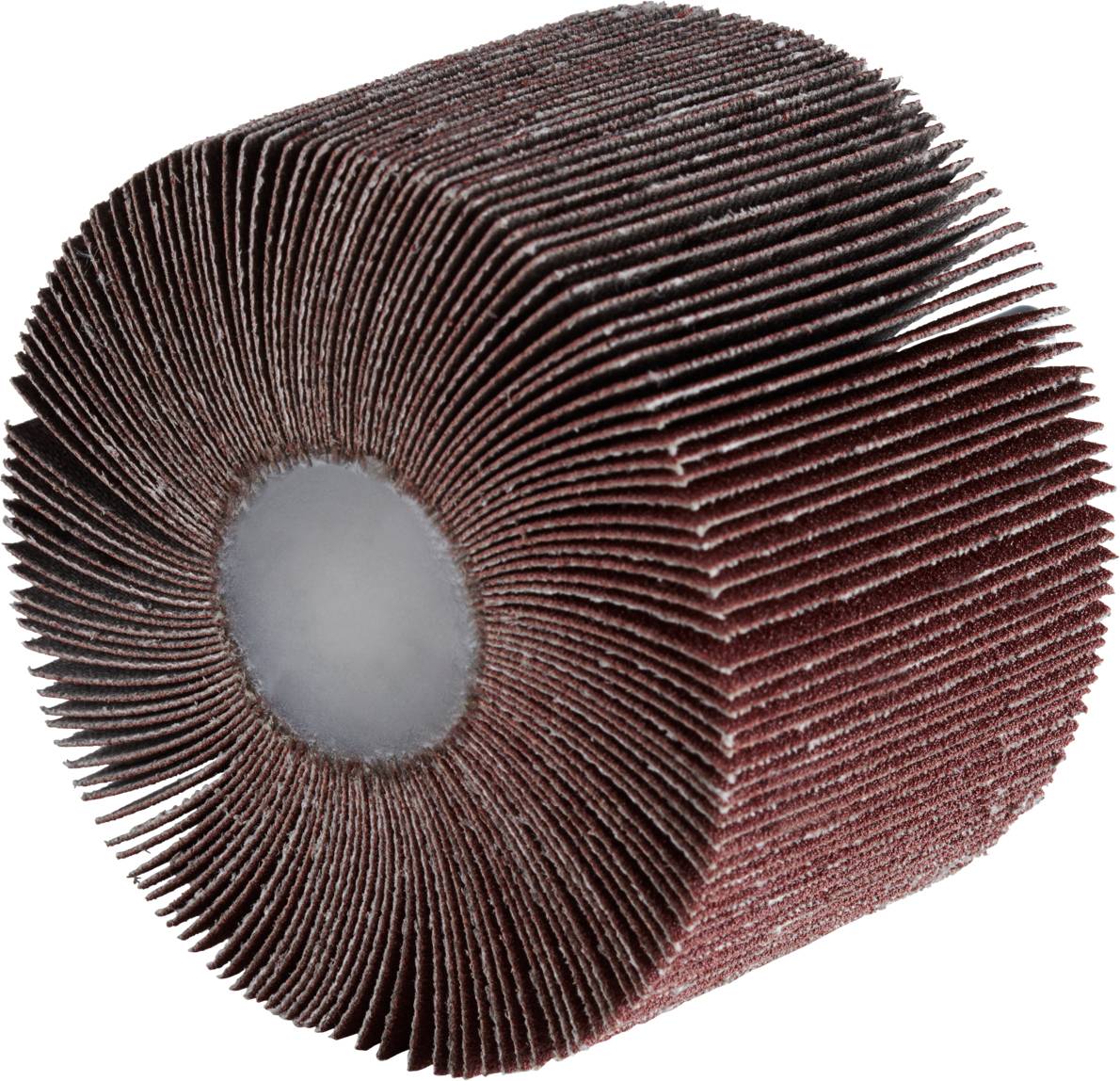 Wałek szlifierski z listwowymi, promieniowo rozmieszczonymi płatkami ściernymi. Stosowany do precyzyjnego szlifowania i polerowania powierzchni.