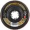 Tarcza szlifierska marki Rhodius do szlifowania metalu, z mocowaniem X-Lock. Wymiary: 125 x 22,23 mm, maks. 80 m/s, 13300 obr./min.