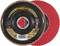 'Tarcza ścierna RHODIUS: solidna budowa, odpowiednia do różnych prac szlifierskich. Szczegóły: maks. 80 m/s, 12250 obr./min, P60.'