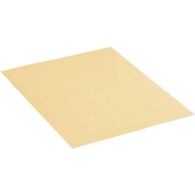 Pojedyncza kartka papieru w kolorze beżowym na białym tle.