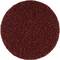 Brązowa tarcza szlifierska o szorstkiej powierzchni, w kształcie koła. Używana do obróbki powierzchni i szlifowania.