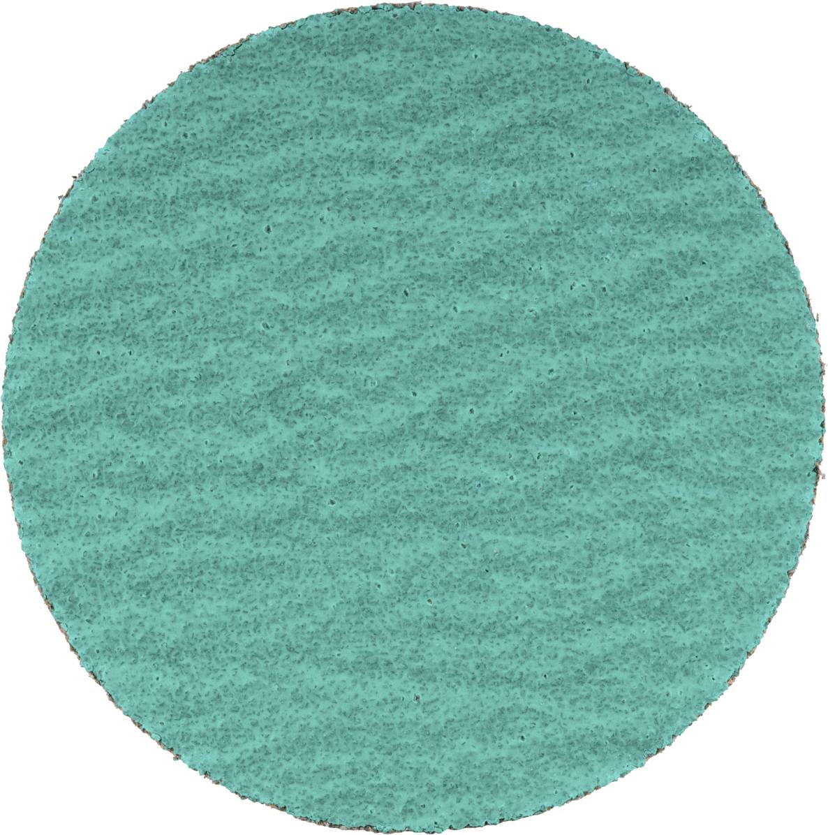 Zielony, teksturowany okrąg na białym tle.