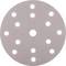 Tarcza szlifierska z wieloma otworami kołowymi do mocowania na urządzeniu szlifierskim.
