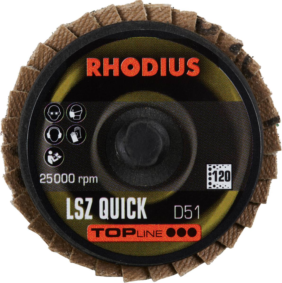 Шліфувальний круг Rhodius LSZ QUICK 303933, 10 шт.