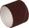 Pojedynczy walec taśmy szlifierskiej w kolorze brązowym, o szorstkiej powierzchni, używany do prac szlifierskich na narzędziach obrotowych.