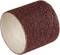 Cylindryczny pas szlifierski z szorstką, papieropodobną powierzchnią, przydatny do kształtowania lub wygładzania materiałów w narzędziach ręcznych.