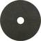 Okrągła tarcza szlifierska wykonana z chropowatego, ciemnoszarego materiału, z centralnym otworem, przeznaczona do obróbki metalu lub drewna.