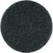 Okrągła, ciemnoszara tarcza szlifierska o chropowatej strukturze, często używana do czyszczenia, polerowania lub usuwania rdzy z powierzchni.