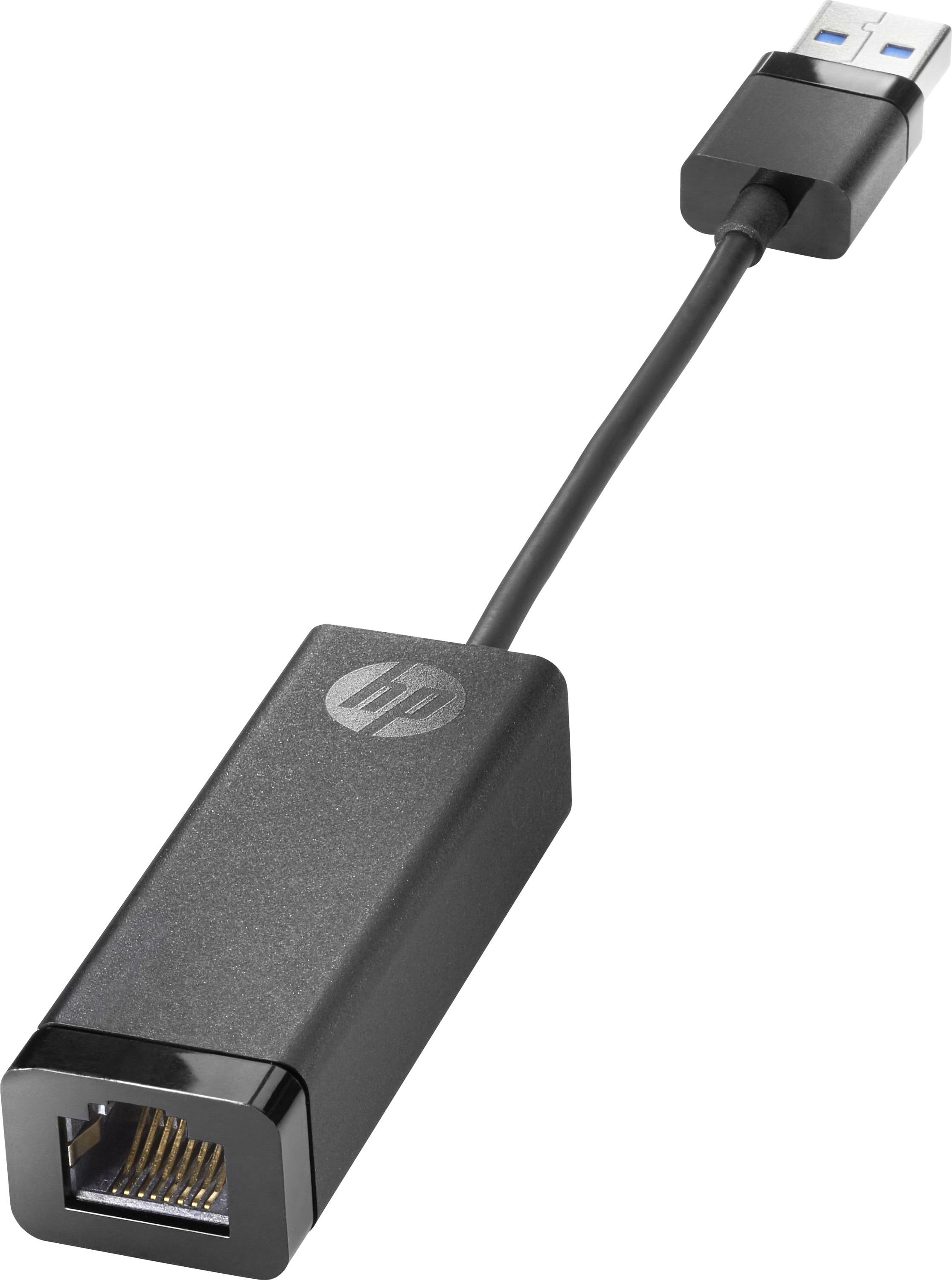Адаптер HP USB 3.2 Gen 1 (USB 3.0), RJ45 [1x USB Type-A чоловічий роз'єм - 1x RJ45 жіночий роз'єм] USB-A - RJ45 адаптер G2 0,1 м