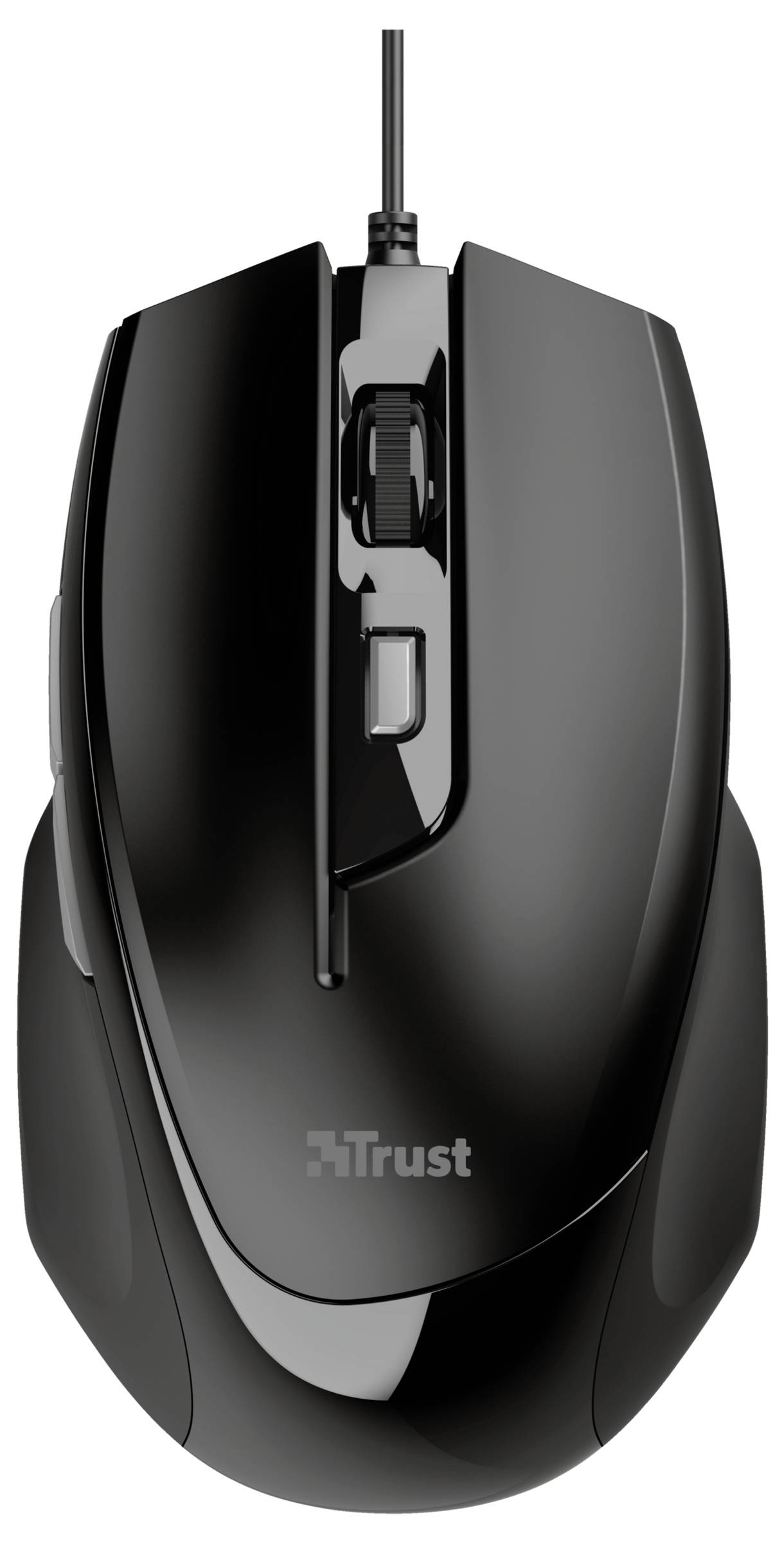 Trust Voca Comfort USB Mouse - Maus - Für Rechtshänder 2400 dpi