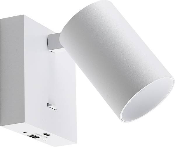 Lampa ścienna Deko Light Can Tilt eckig USB, 1x 7,5 W GU10, Weiß 341339 7.5 W biały