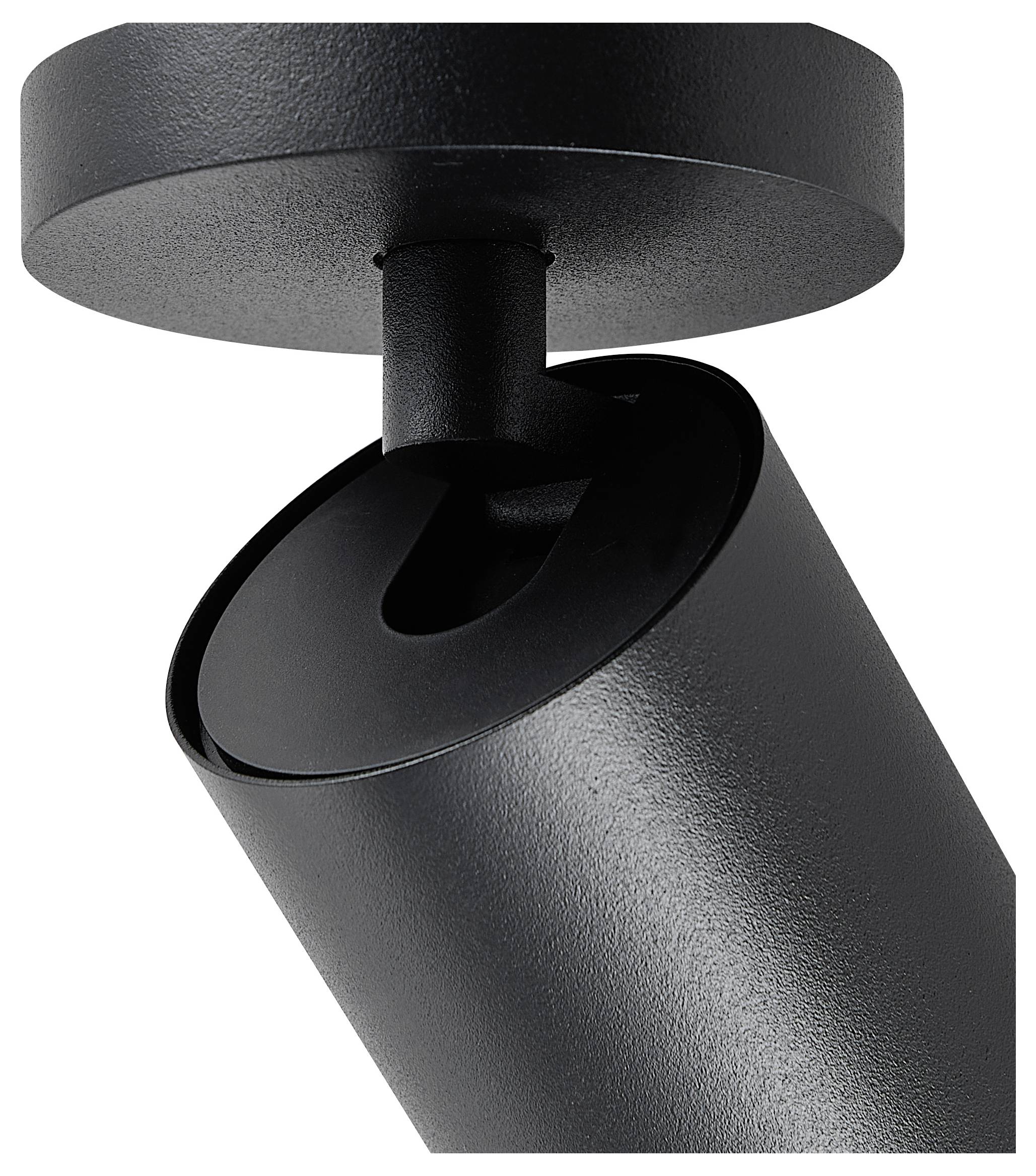 Стельовий світильник, накладний, круглий, Deko Light Can Tilt, 1x 7,5 Вт GU10, Schwarz 348252 7,5 Вт чорний