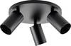 Lampa sufitowa, natynkowa Deko Light Can Tilt rund, 3x 7,5 W GU10, Schwarz 348256 7.5 W czarny