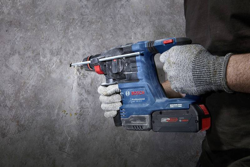 Bosch Professional GBH 18V-22 X ONECHUCK - Акумуляторний ударний дриль; 18 В