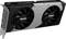 Karta graficzna z dwoma wentylatorami, na metalowej obudowie widoczna nazwa marki 'INNO3D GeForce RTX', odpowiednia do wydajnych systemów komputerowych.