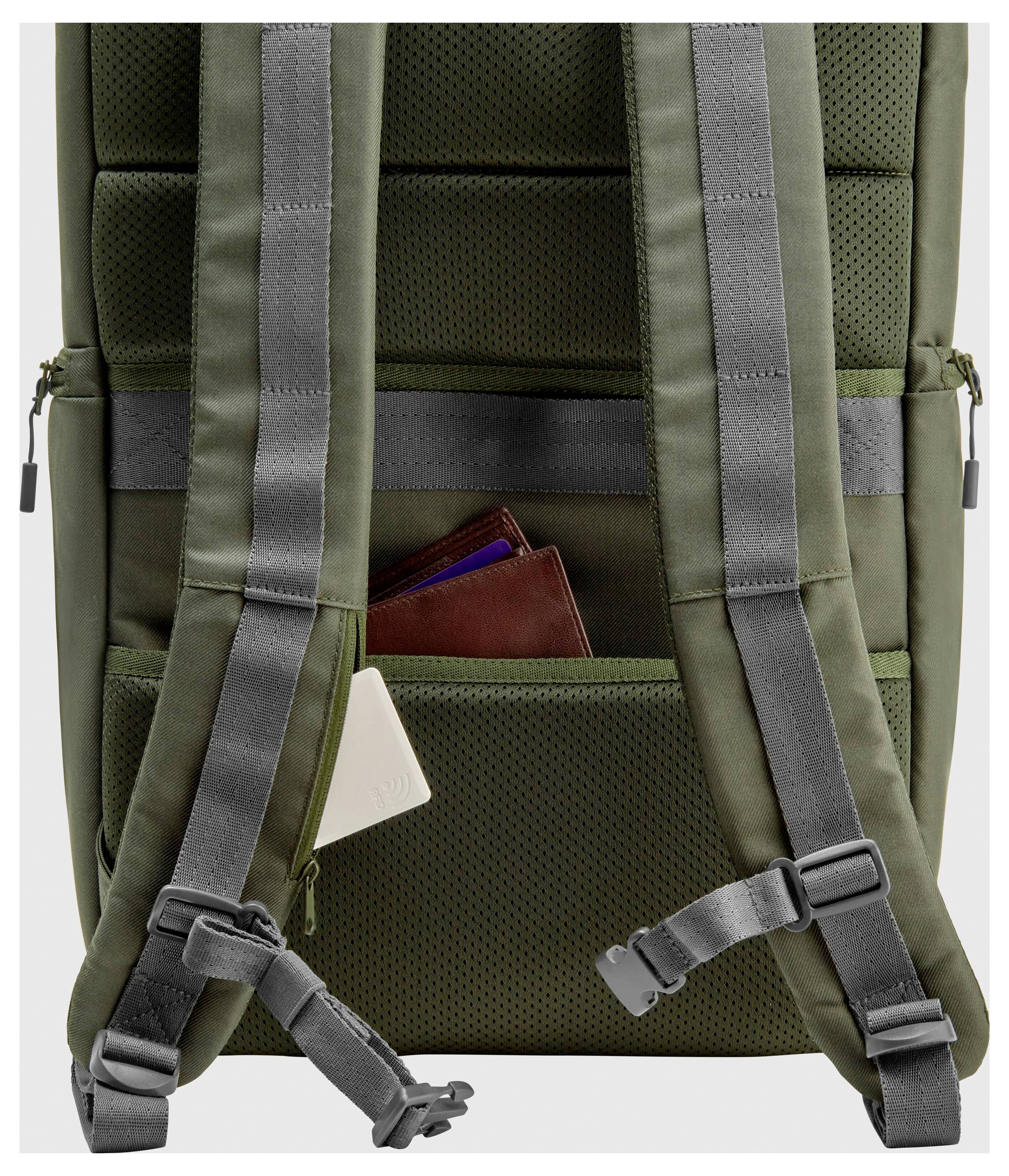 Plecak na laptopa HP 9J4C1AA, 39,6 cm (15,6") , zielony, szary-1