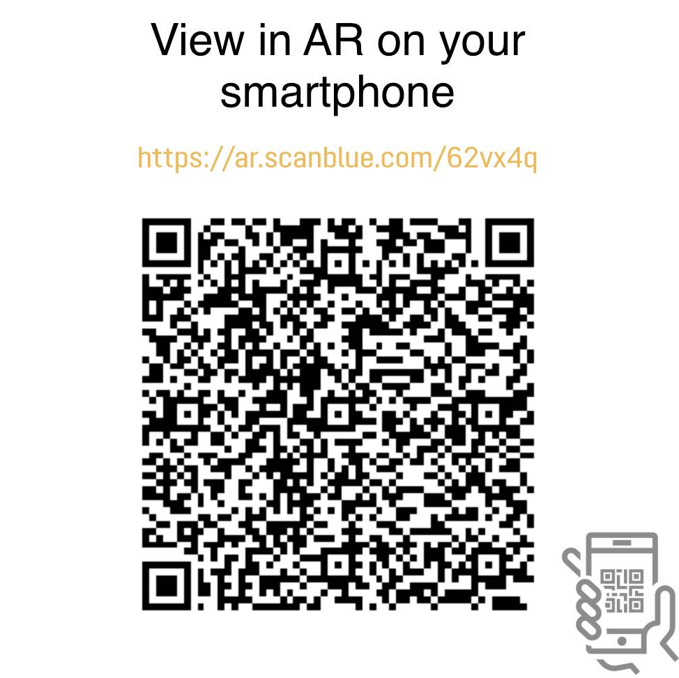 Kod QR, który prowadzi do adresu URL: https://ar.scanblue.com/62vx4q. Powyżej instrukcja: „Wyświetl w AR na swoim smartfonie".