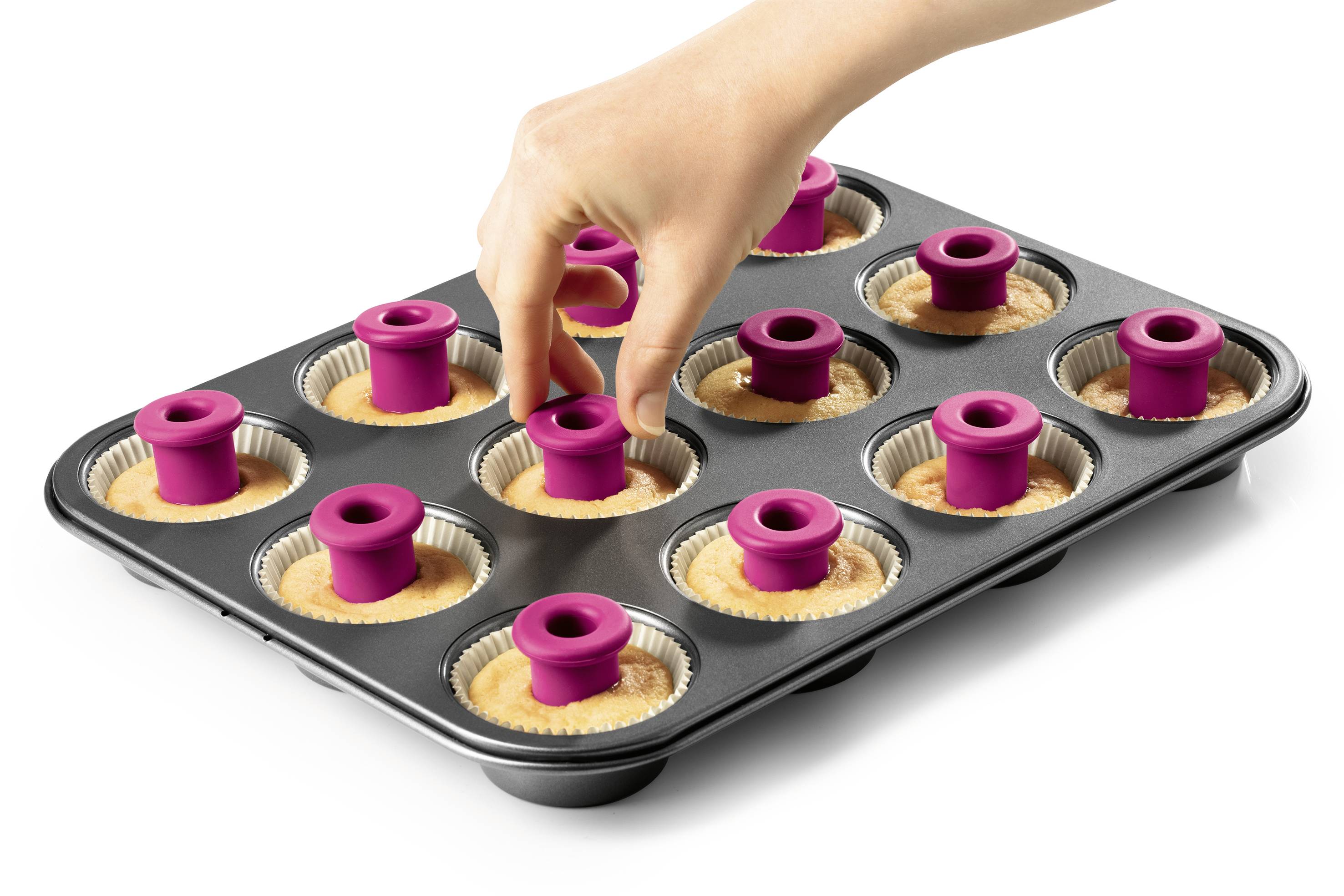 CuCap 13009 Zestaw 6 silikonowych foremek do pieczenia-2