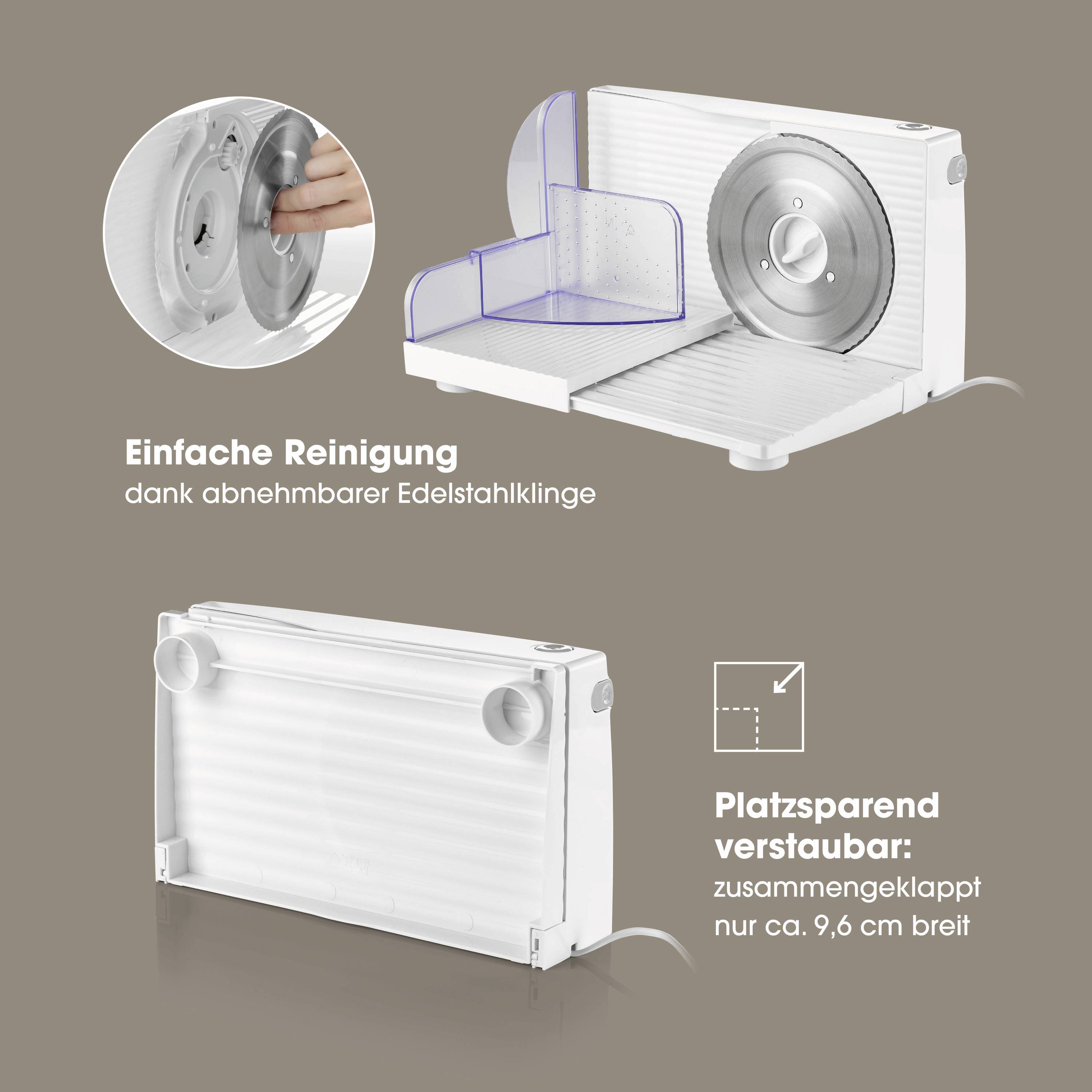 Krajalnica GourmetMaxx, biały-8