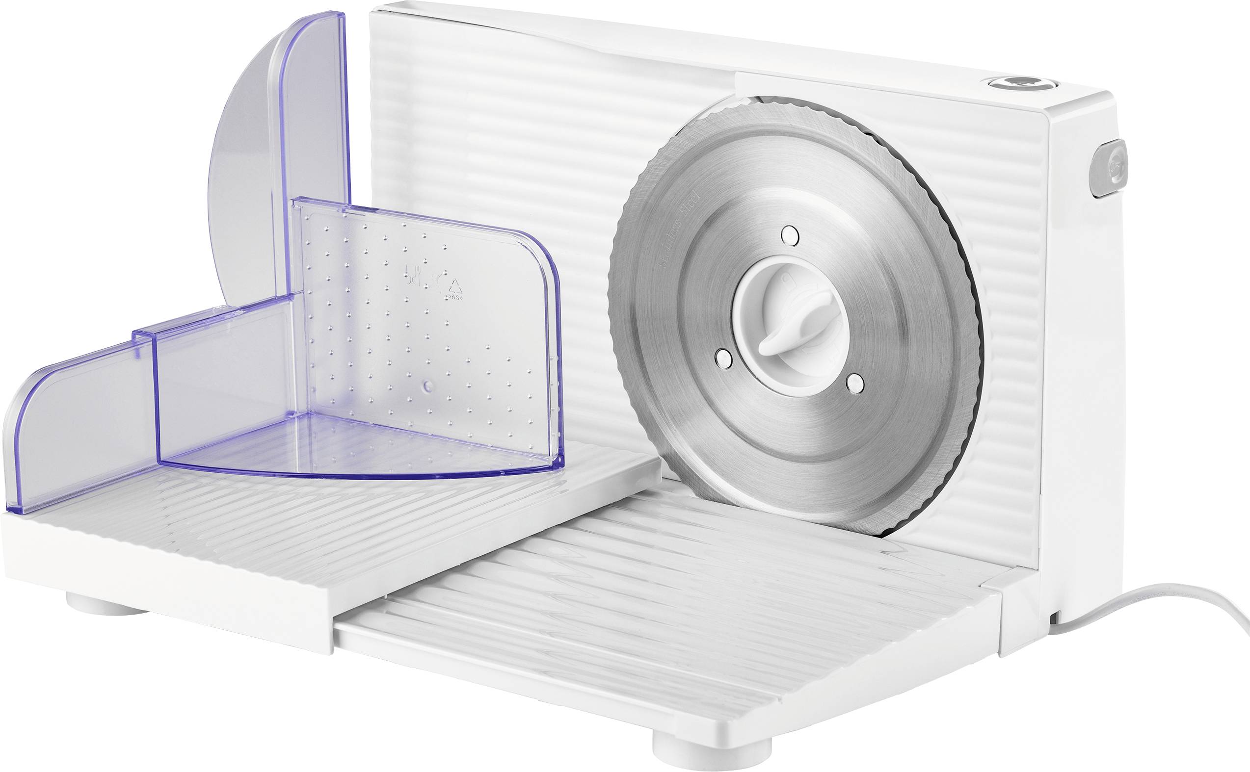 Слайсер GourmetMaxx, білий