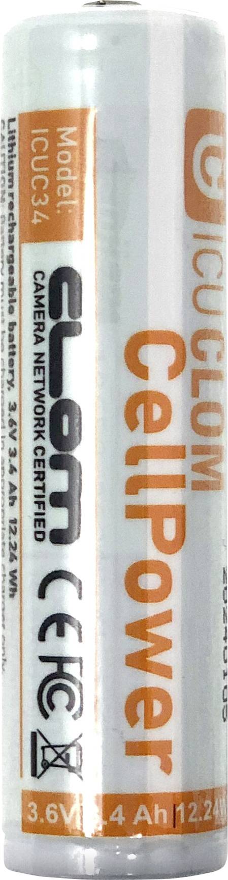 ICU CellPower 18650 спеціальний акумулятор 1icuc34, Li-Ion, 3400 mAh, 1.2 V, 1 шт.