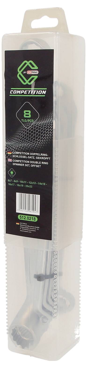 Opakowanie zamka rowerowego z kodowaniem kolorystycznym do linii produktów konkurencyjnych. Zawiera oceny bezpieczeństwa oraz informacje o zastosowaniu.