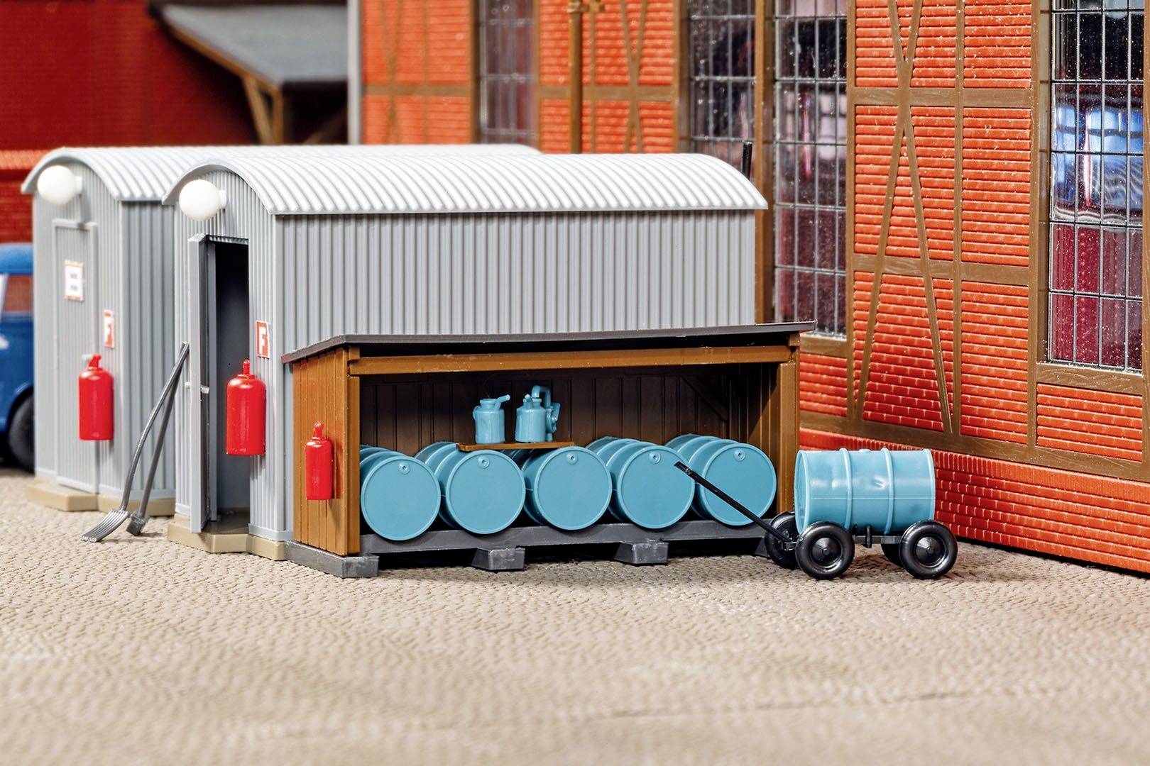 Комплект для зберігання олії з гофрованого листового металу Auhagen 11478 H0, 1 шт.