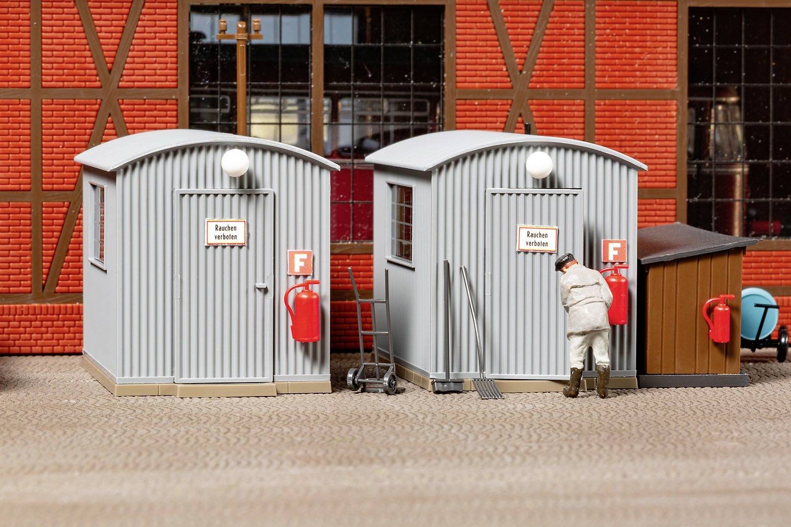 Комплект для зберігання олії з гофрованого листового металу Auhagen 11478 H0, 1 шт.