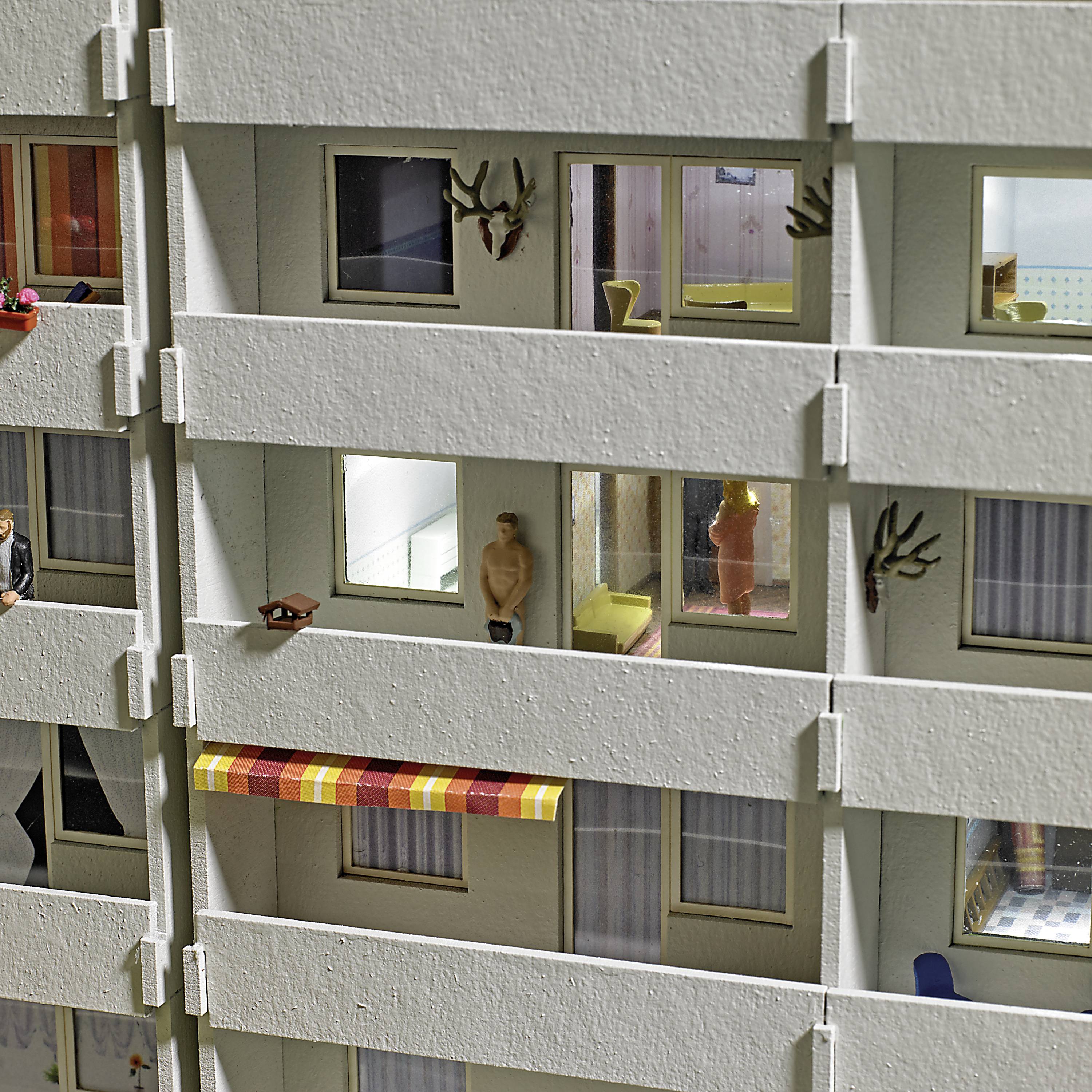 Комплект для складання інтер'єру Busch 1992 H0 »Redhanded«