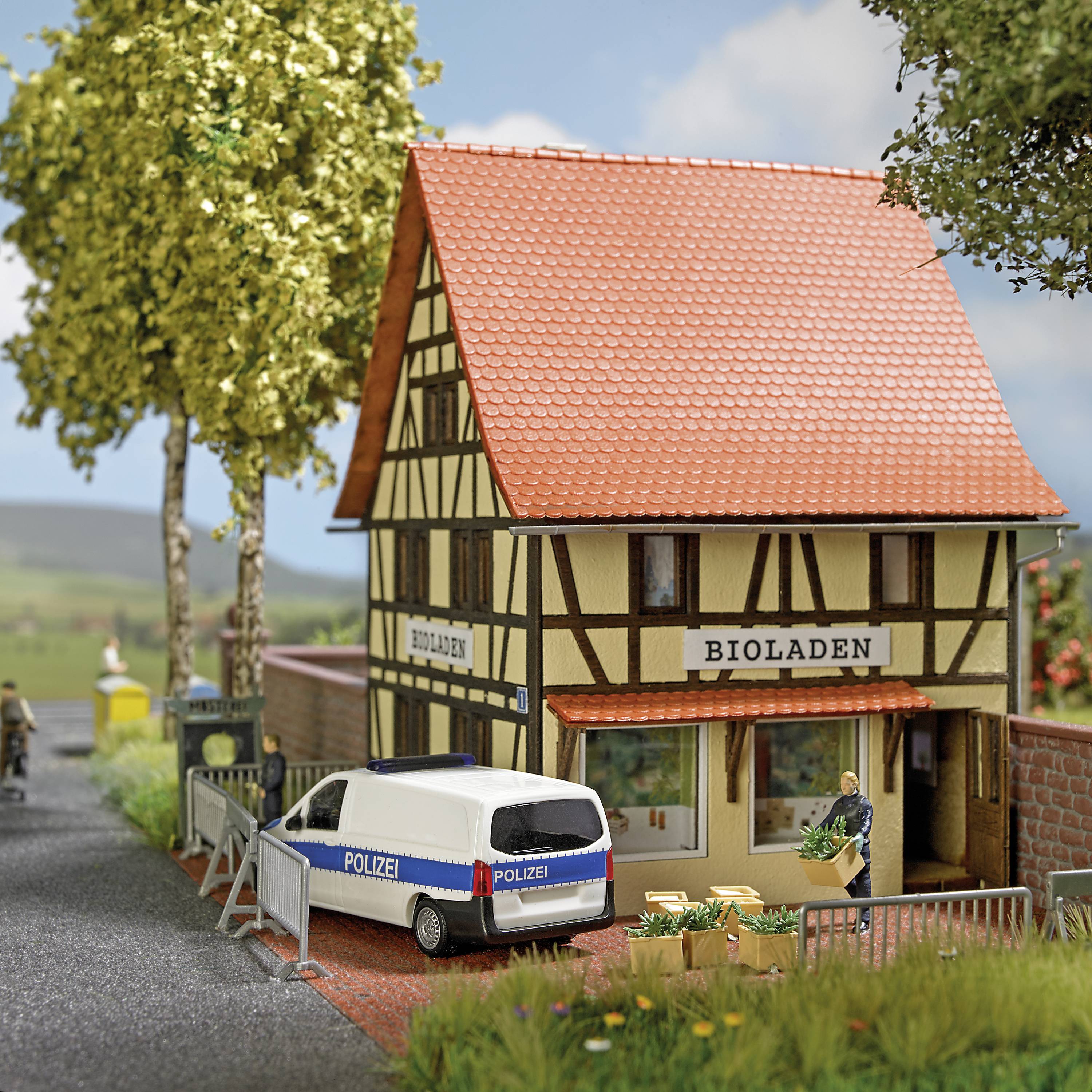 Комплект для складання механізму Busch H0 Hemp Raid Action Set