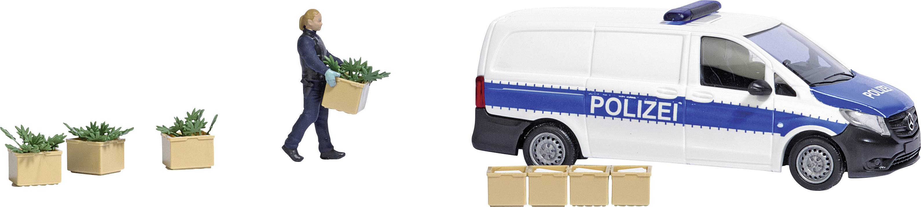 Комплект для складання механізму Busch H0 Hemp Raid Action Set