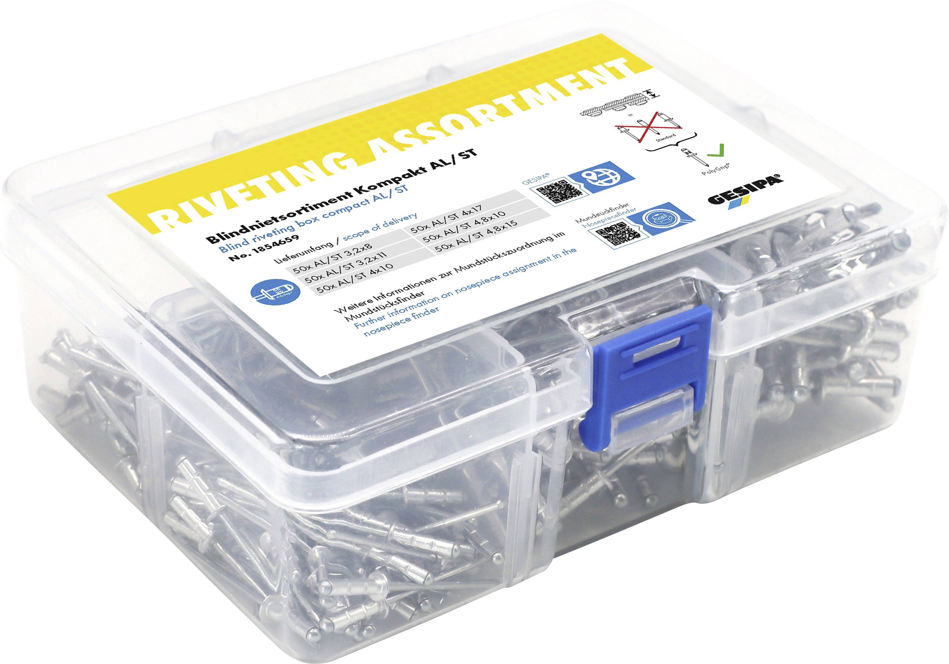 Заклепка-глуха заклепка Gesipa 1854659 1 шт.