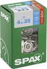 SPAX 4577000450257 Śruba blacharska 4.5 mm 25 mm T-STAR plus stal nierdzewna A2 75 szt.