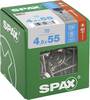 SPAX 4577000450556 Śruba blacharska 4.5 mm 55 mm T-STAR plus stal nierdzewna A2 70 szt.