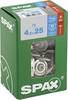 SPAX 4587000450257 Śruba blacharska 4.5 mm 25 mm T-STAR plus stal nierdzewna A2 75 szt.