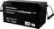 Czarna bezobsługowa akumulatorowa bateria ołowiowo-kwasowa Multipower, możliwa do ładowania. Model: MPL150-12, napięcie: 12V, pojemność: 150Ah.