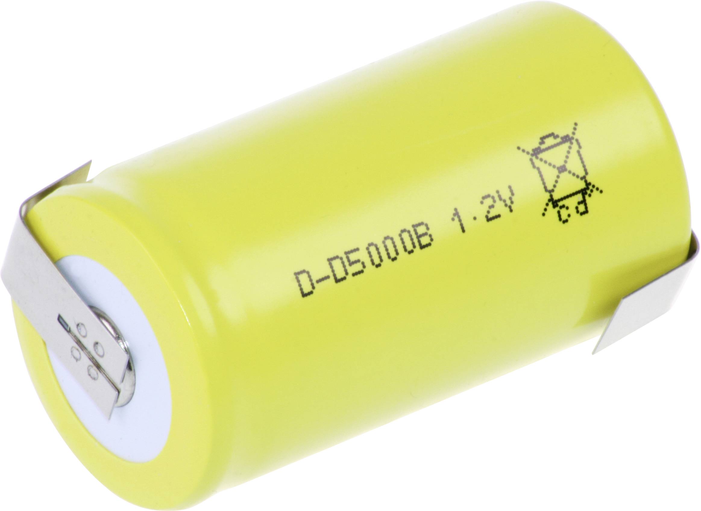 Спеціальний акумулятор Mexcel D (R20) NiCd 1.2 V 5000 mAh 1 шт.